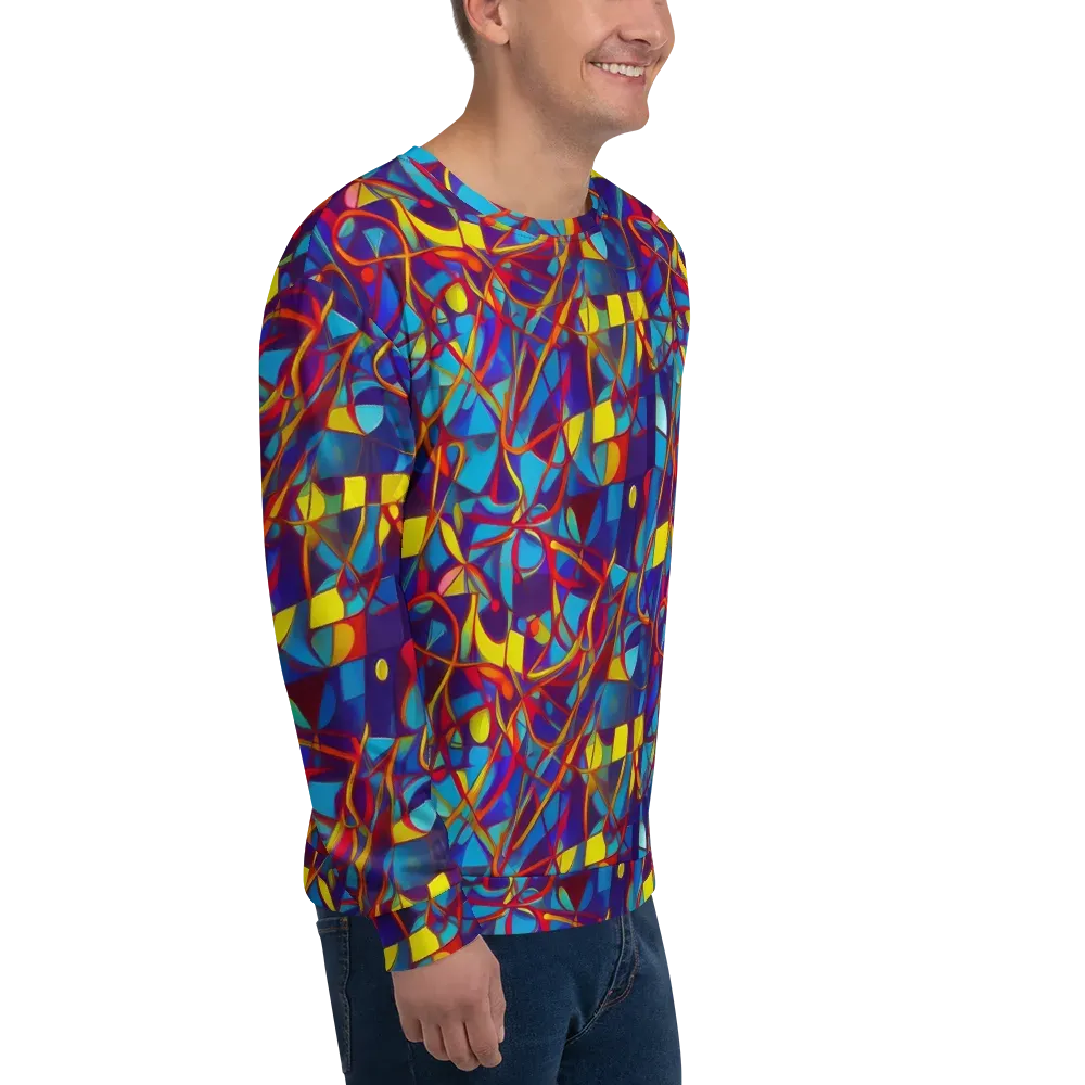 Flickering Dreams on Sweatshirt — Right Front