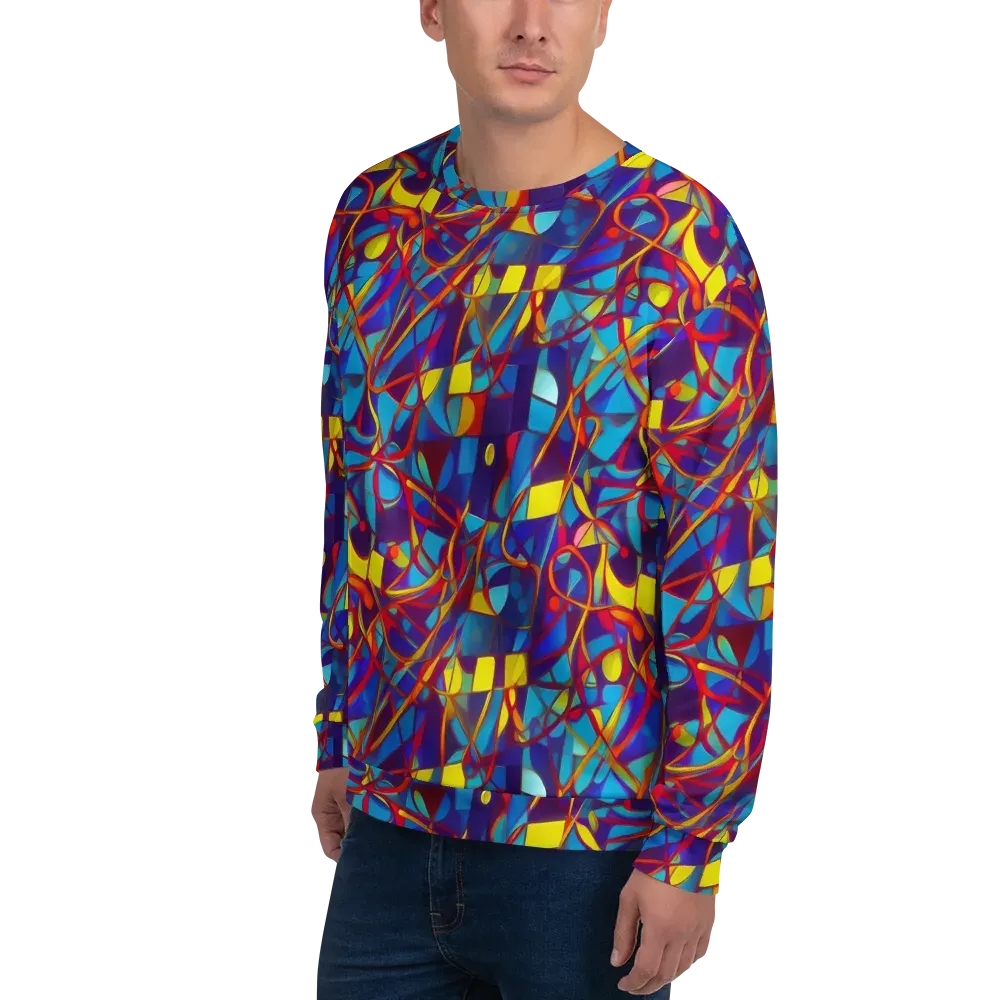 Flickering Dreams on Sweatshirt — Left Front