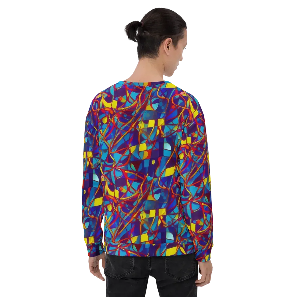 Flickering Dreams on Sweatshirt — Back