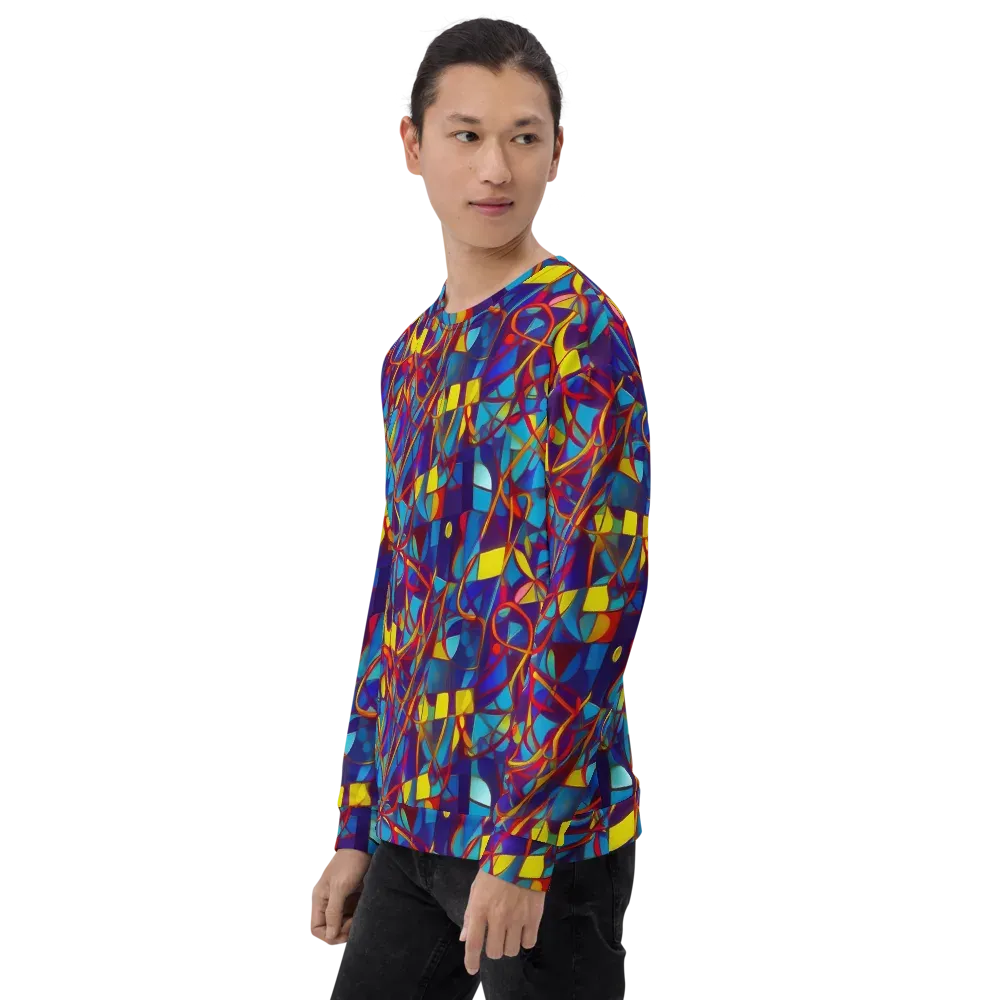 Flickering Dreams on Sweatshirt — Left Front