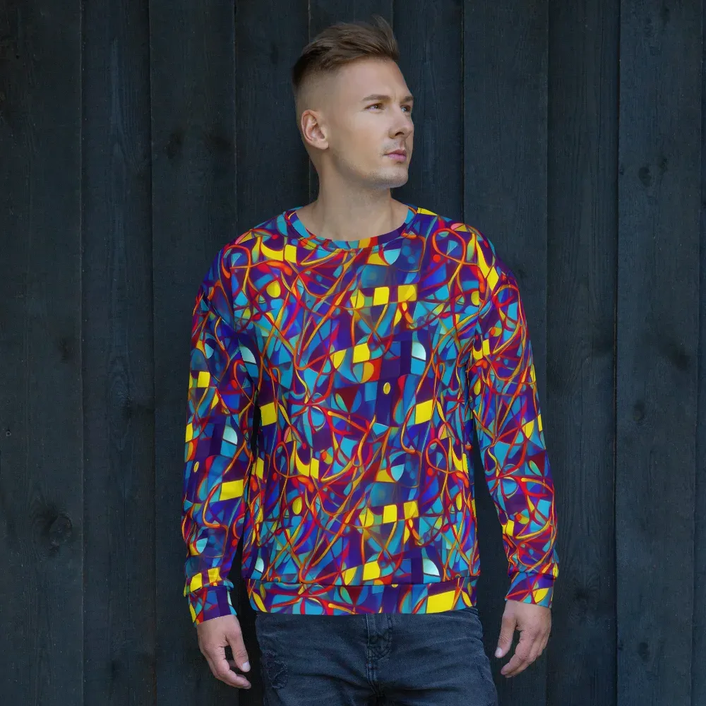 Flickering Dreams on Sweatshirt — Front