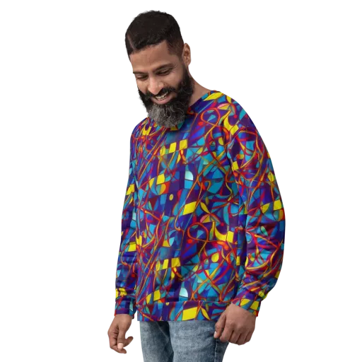 Flickering Dreams on a Sweatshirt