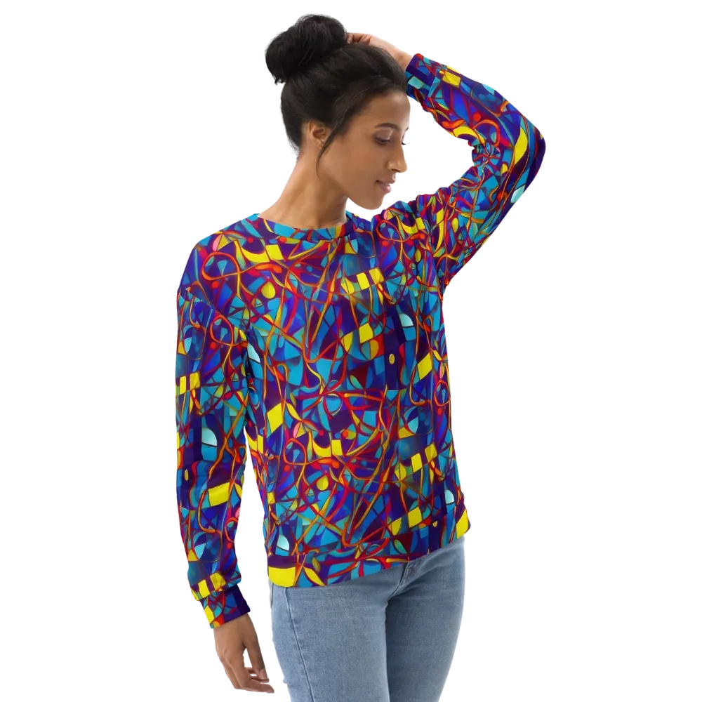 Flickering Dreams on Sweatshirt — Right Front