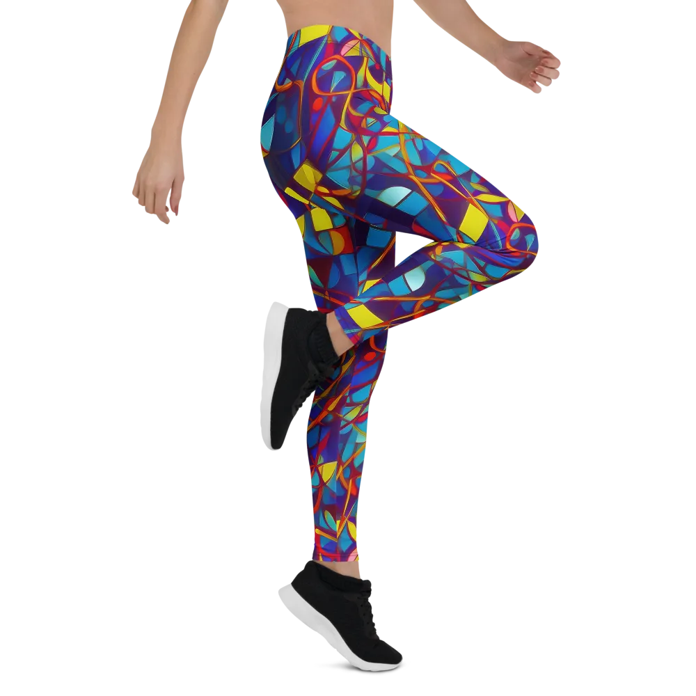 Flickering Dreams on Leggings — Right