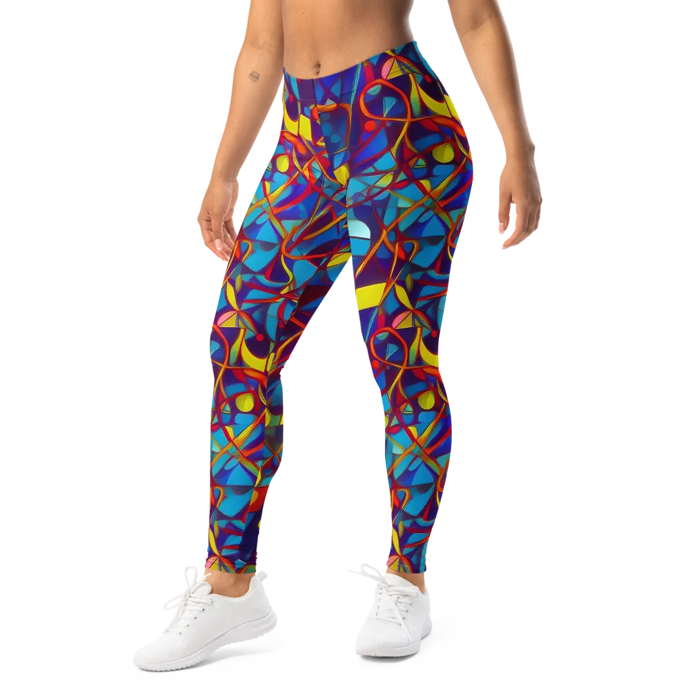 Flickering Dreams on Leggings — Left Front