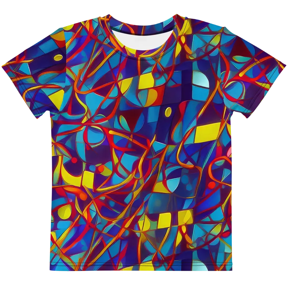 Flickering Dreams on Kids Crew Neck T-Shirt — Front