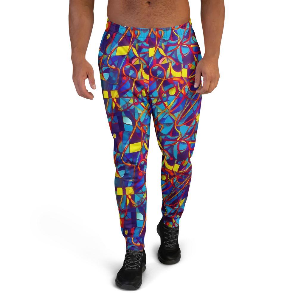 Flickering Dreams on Men's Joggers — Front