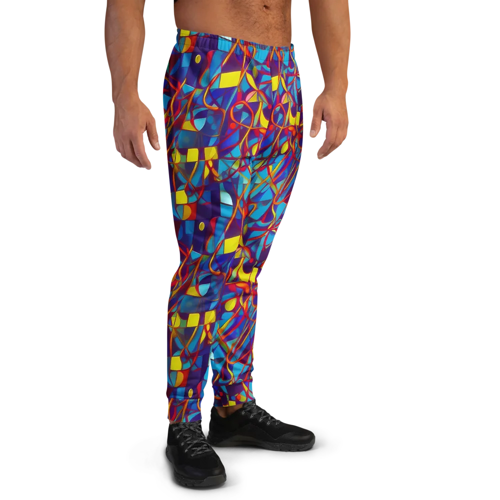 Flickering Dreams on Men's Joggers — Right