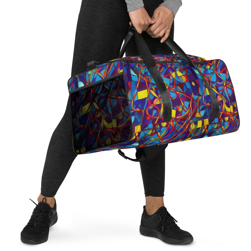 Flickering Dreams on Duffle Bag — Right Front