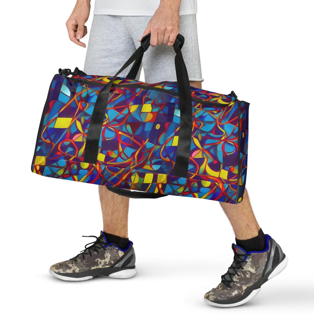 Flickering Dreams on Duffle Bag — Front