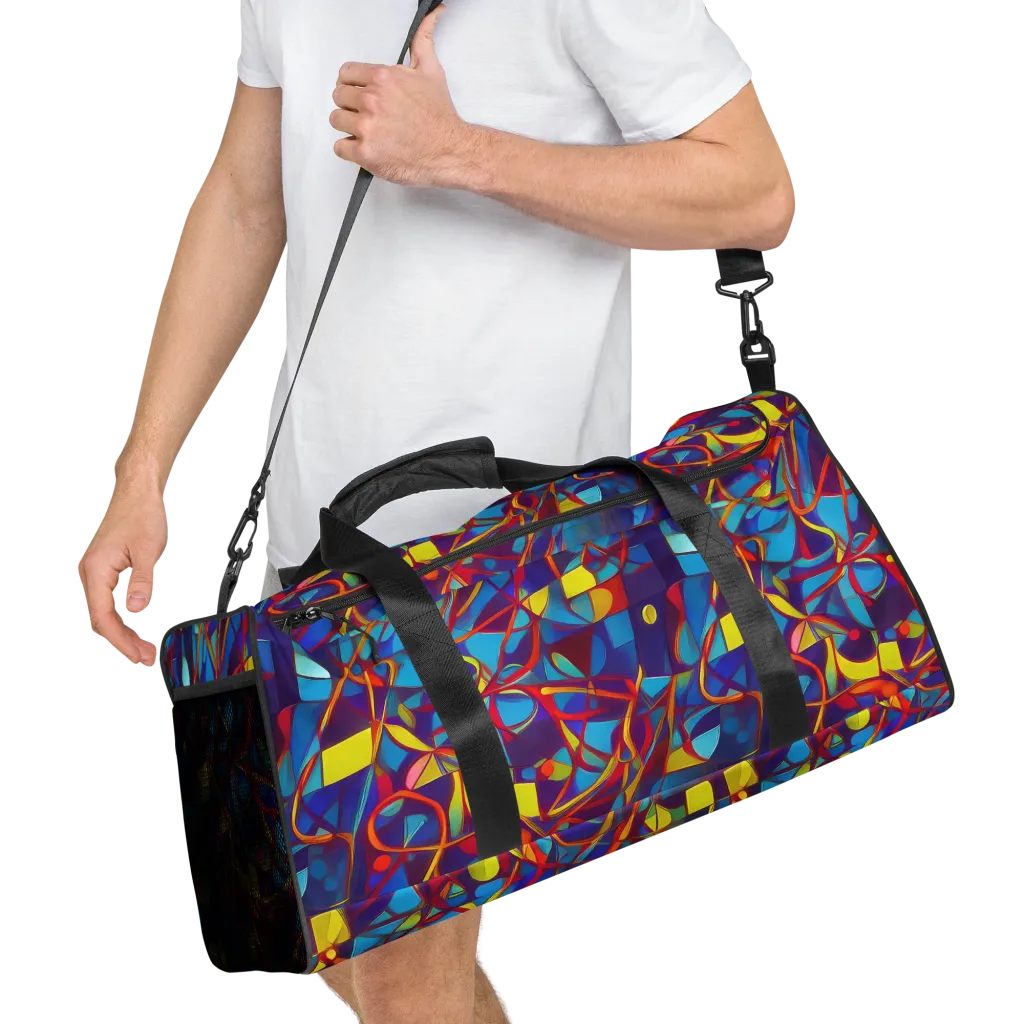 Flickering Dreams on Duffle Bag — Right Front