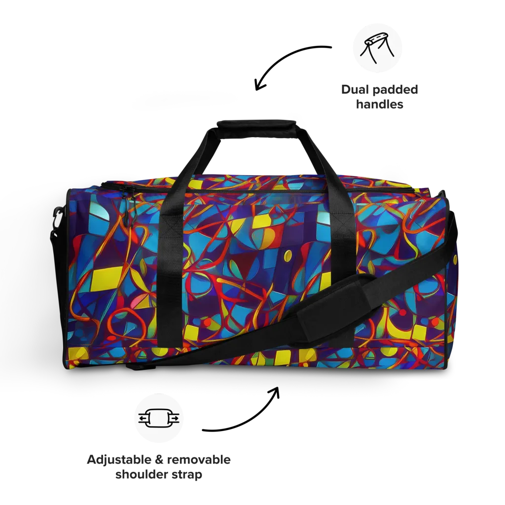 Flickering Dreams on Duffle Bag — Front