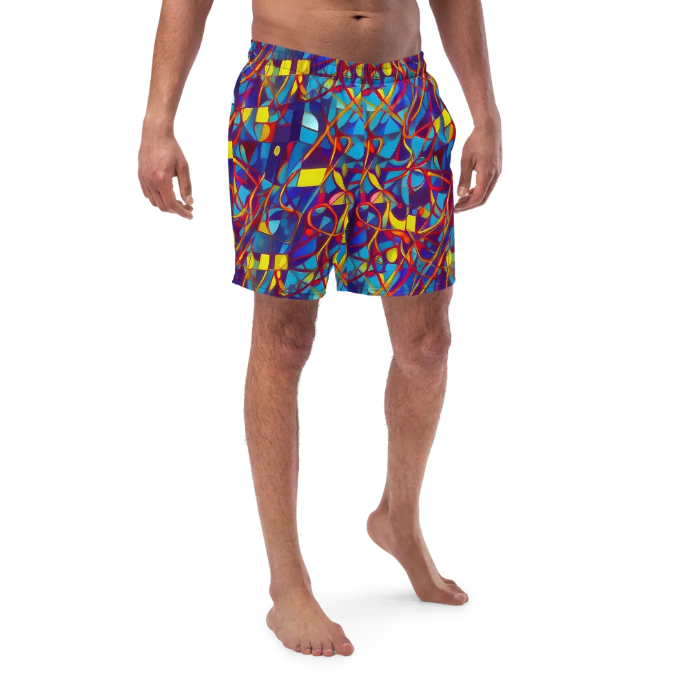 Flickering Dreams on Swim Trunks — Front