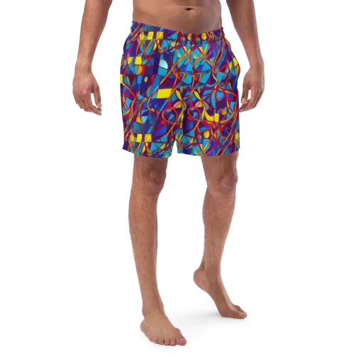 Flickering Dreams on a Swim Trunks