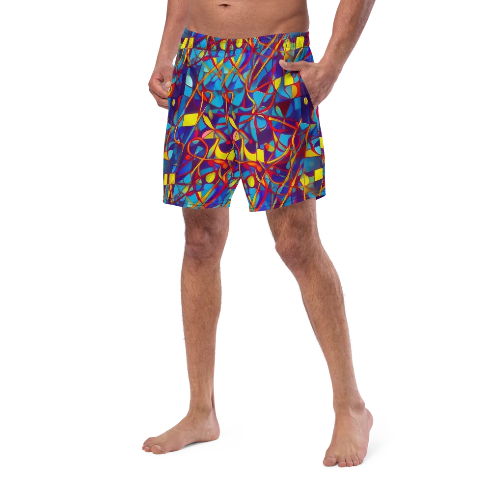 Flickering Dreams on Swim Trunks — Left Front