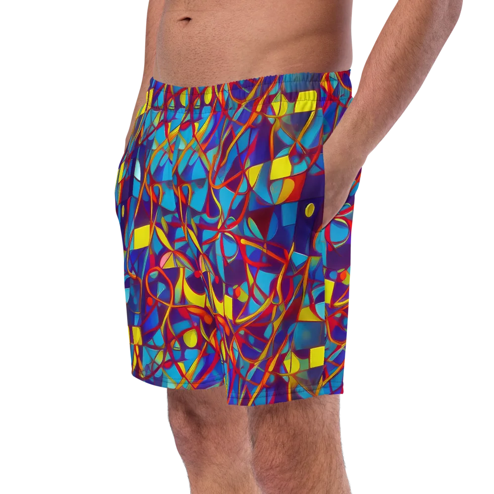 Flickering Dreams on Swim Trunks — Left Front