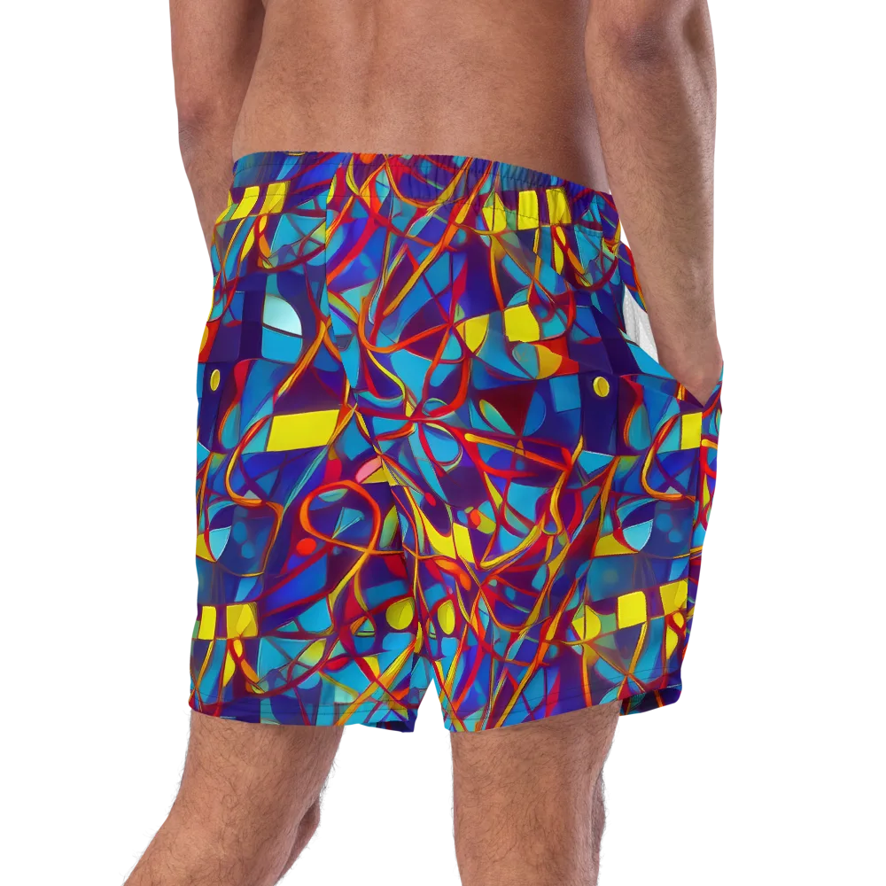 Flickering Dreams on Swim Trunks — Right Back