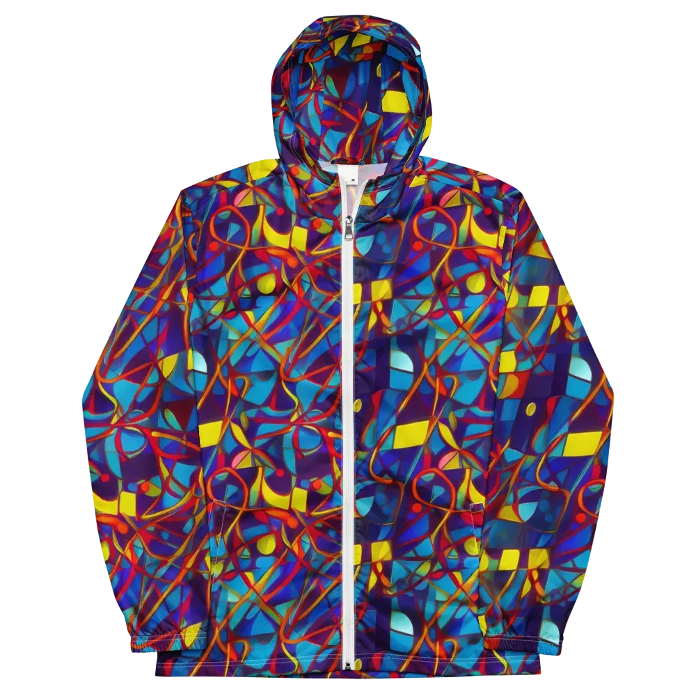 Flickering Dreams on Men's Windbreaker — Front