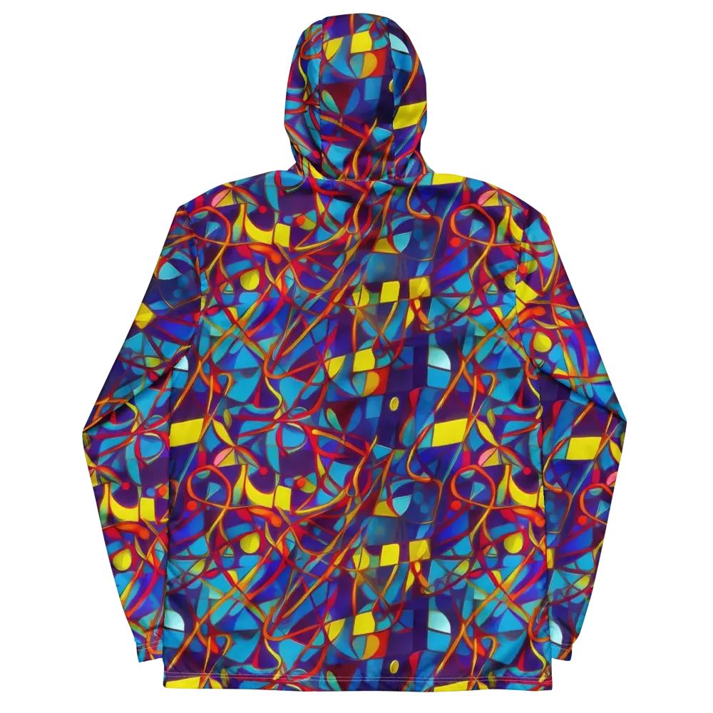 Flickering Dreams on Men's Windbreaker — Back