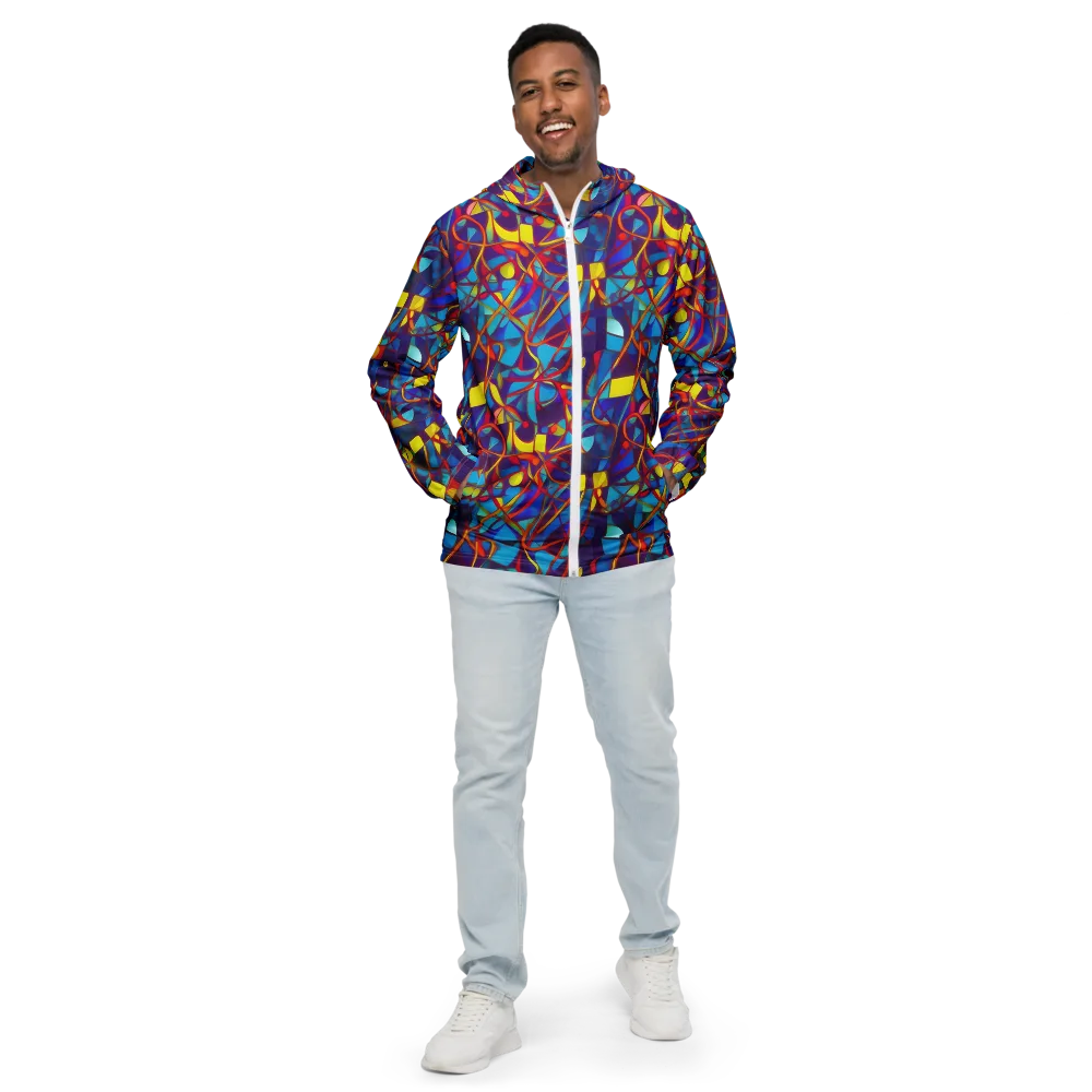 Flickering Dreams on Men's Windbreaker — Front