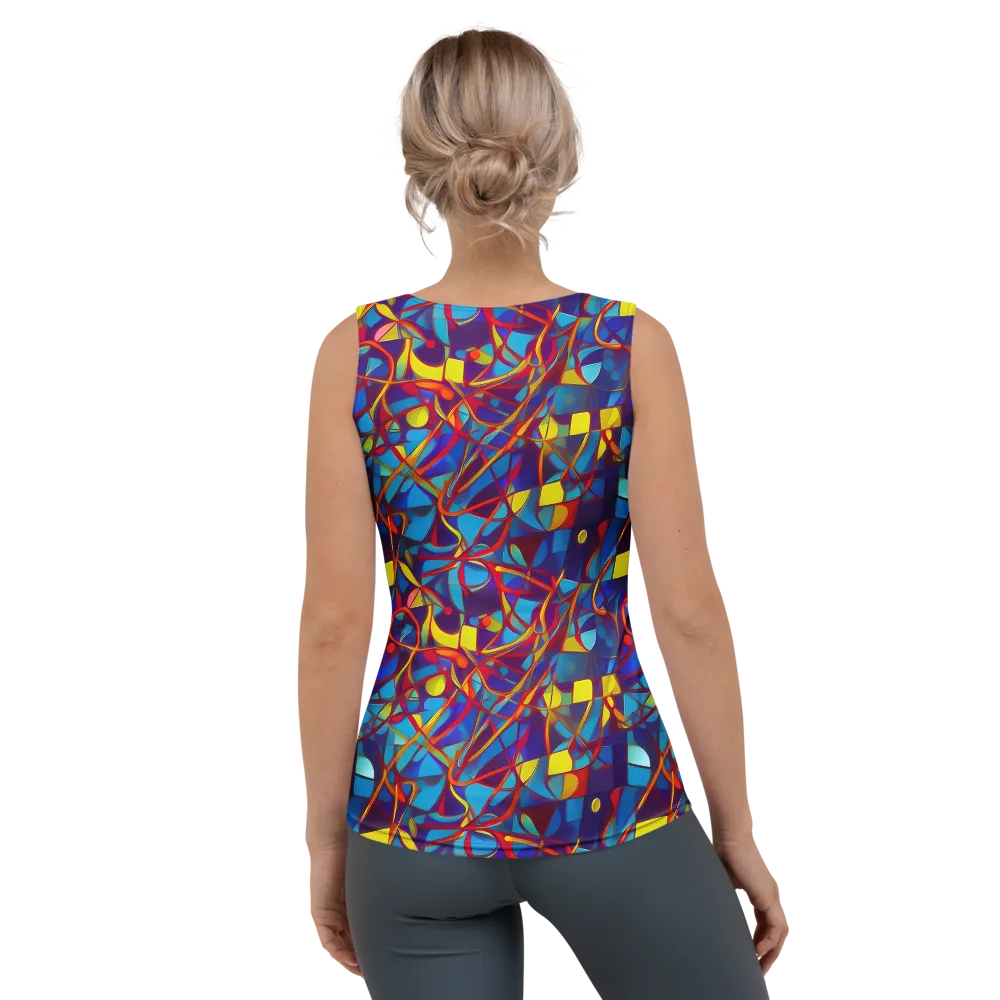 Flickering Dreams on Women's Tank Top — Back