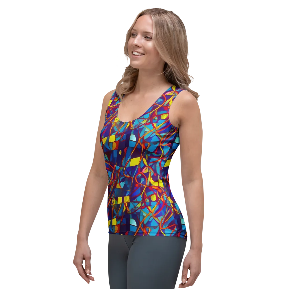 Flickering Dreams on Women's Tank Top — Left Front