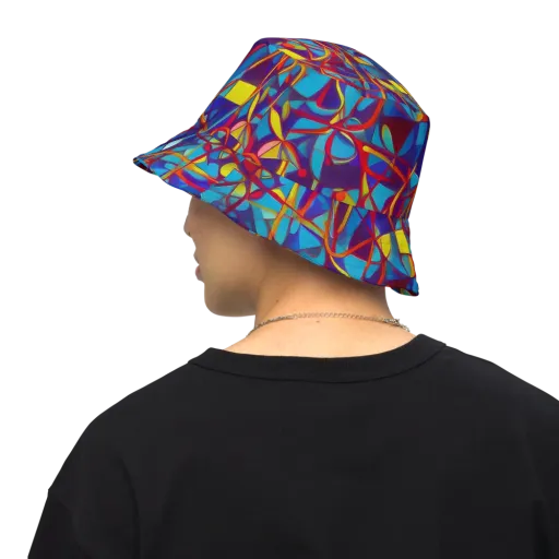 Flickering Dreams on a Reversible Bucket Hat