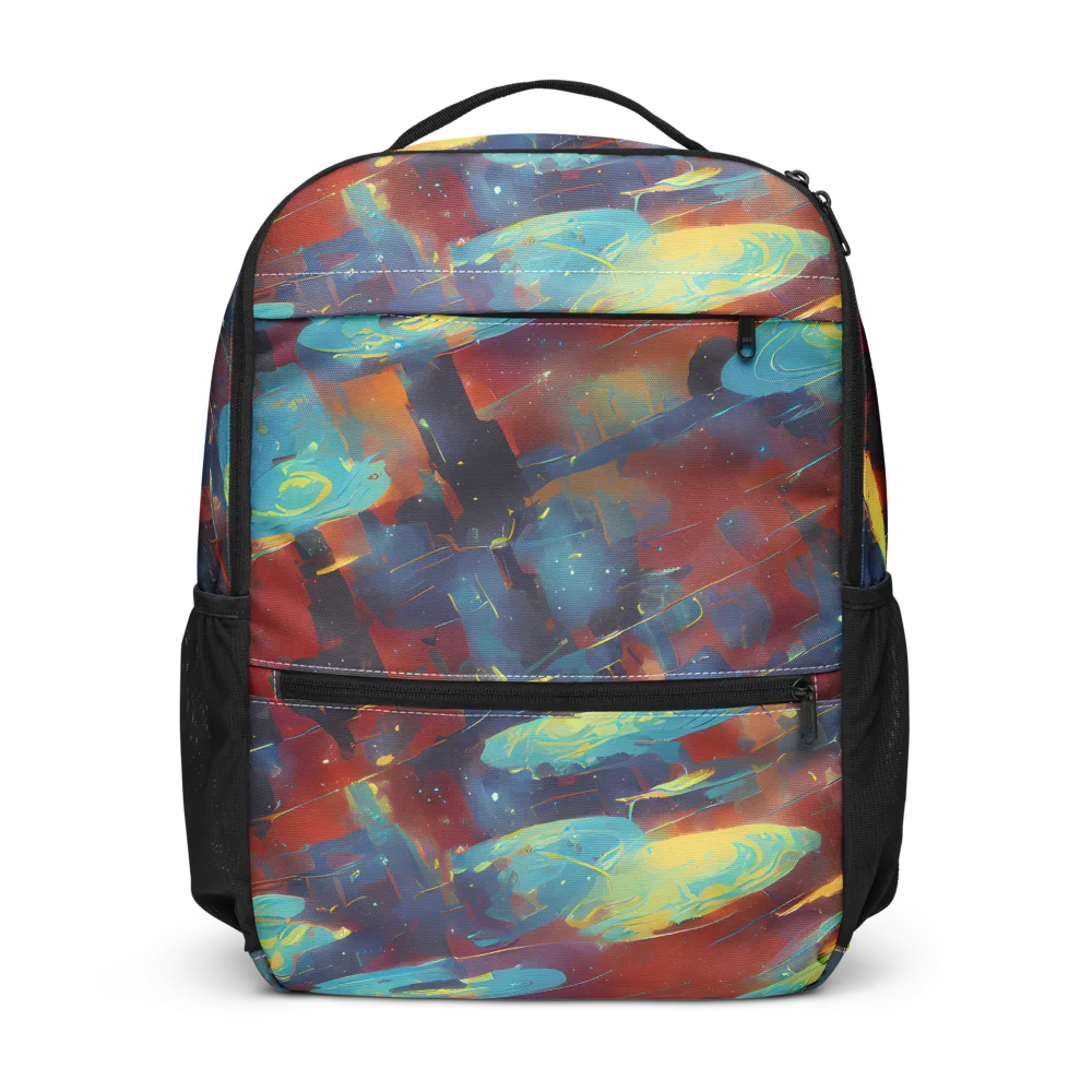 Journey Through Infinity on Utility Backpack — Front