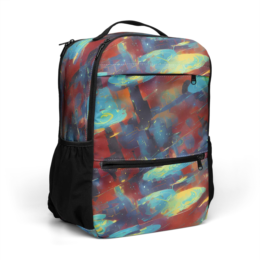 Journey Through Infinity on Utility Backpack — Right Front
