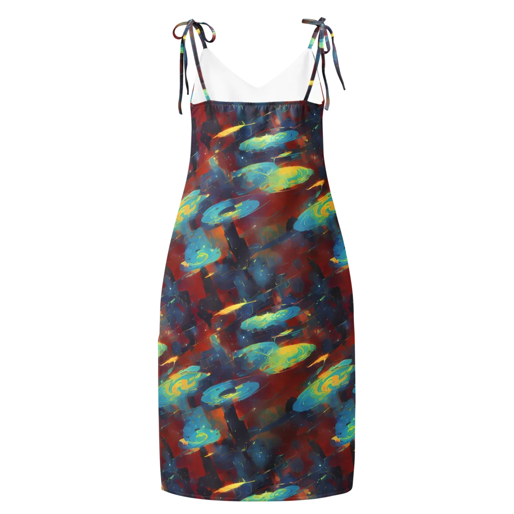 Journey Through Infinity on Slip Dress — Back