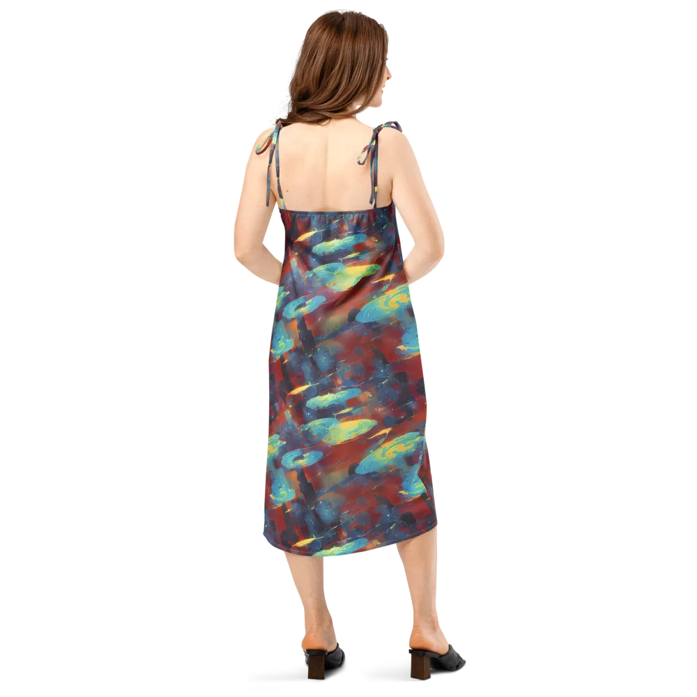 Journey Through Infinity on Slip Dress — Back