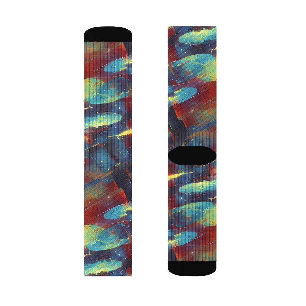 Journey Through Infinity on Socks — Left Sock