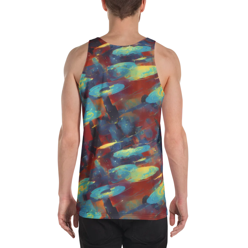 Journey Through Infinity on Men's Tank Top — Back