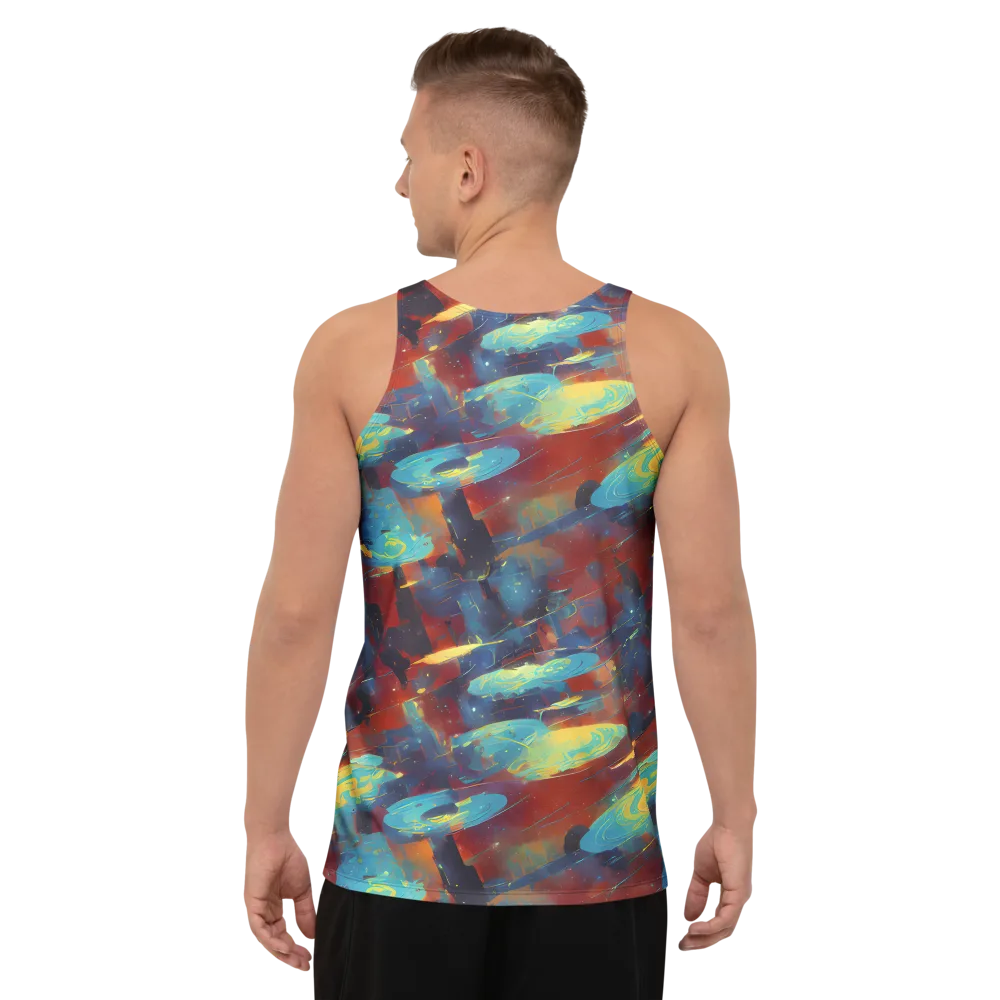 Journey Through Infinity on Men's Tank Top — Back