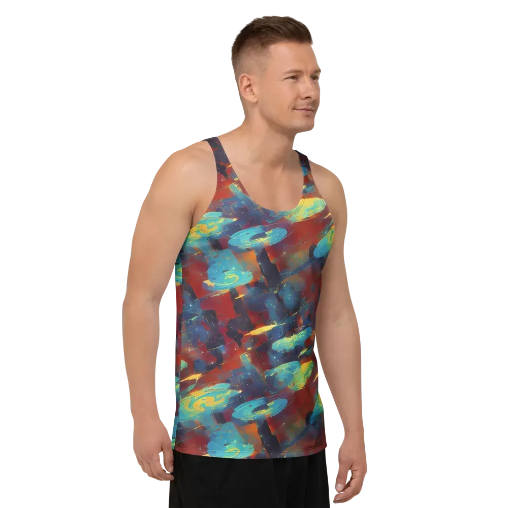 Journey Through Infinity on Men's Tank Top — Right Front