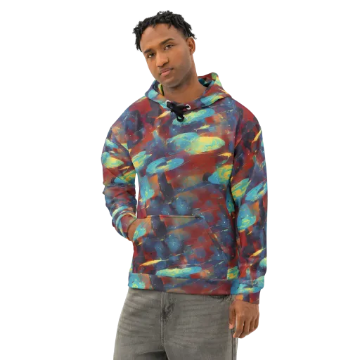 Journey Through Infinity on a Cotton Hoodie