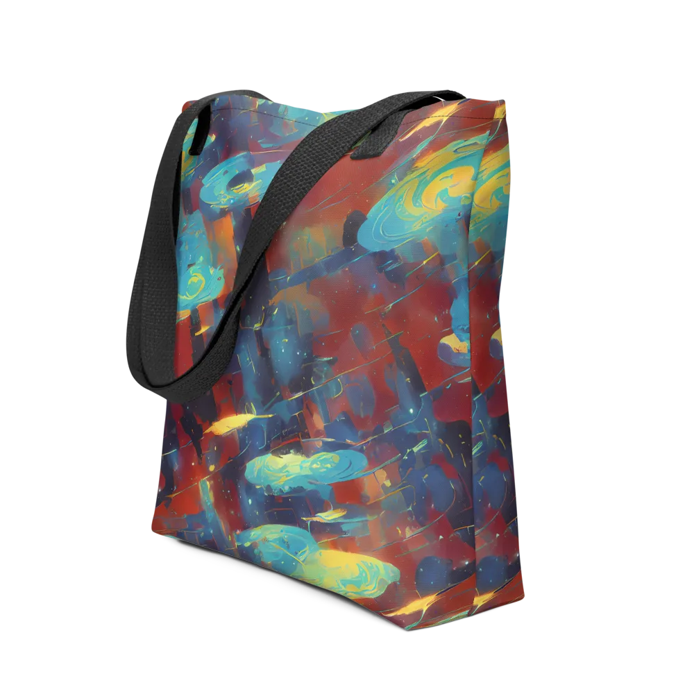 Journey Through Infinity on Tote Bag — Front