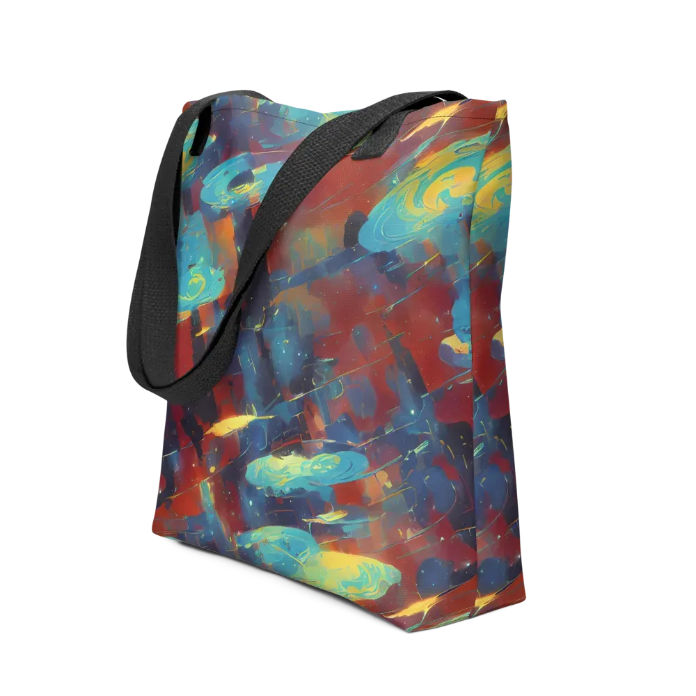 Journey Through Infinity on Tote Bag — Front