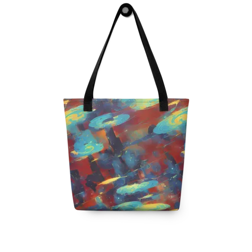 Journey Through Infinity on a Tote Bag