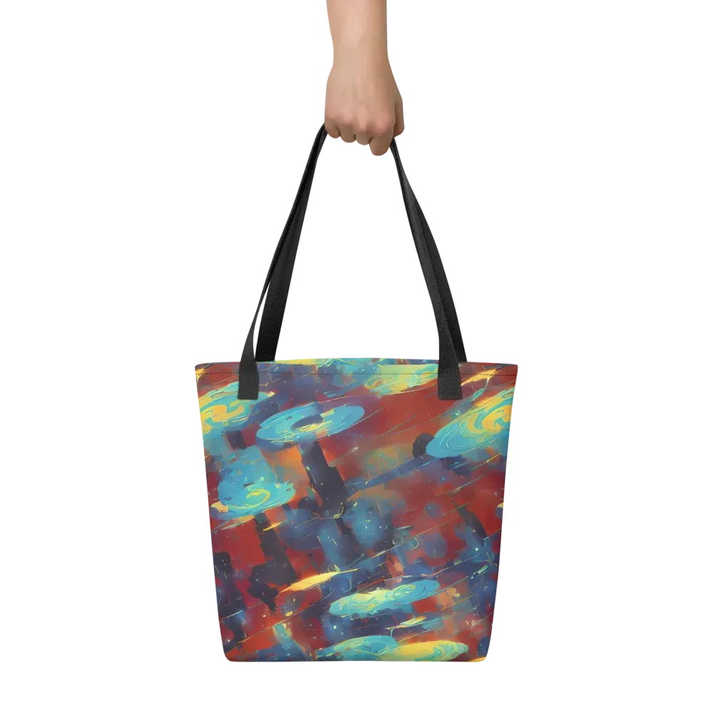 Journey Through Infinity on Tote Bag — Front