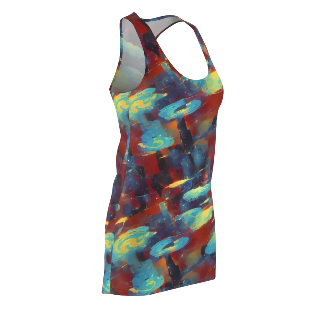 Journey Through Infinity on Racerback Dress — Front Side