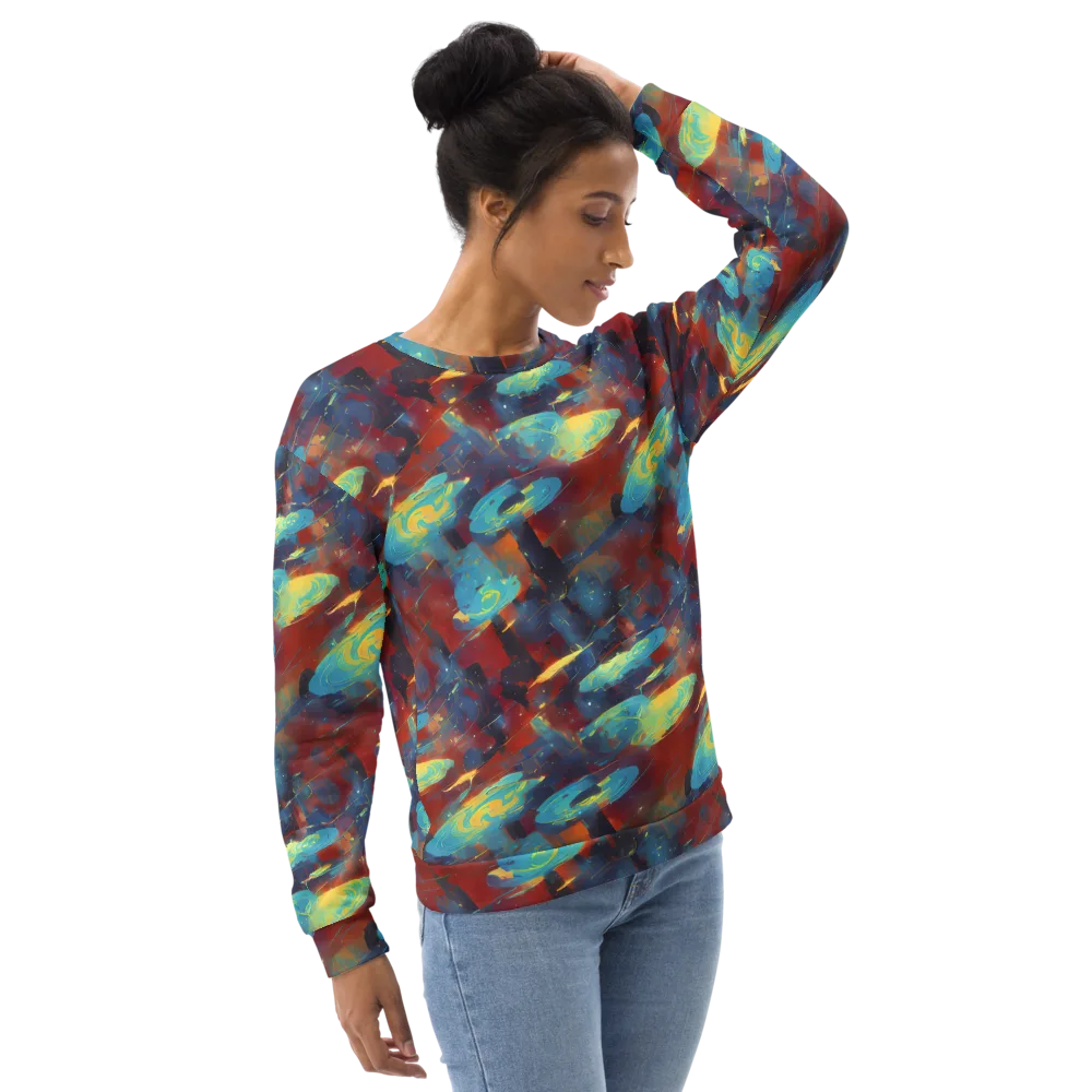 Journey Through Infinity on Sweatshirt — Right Front