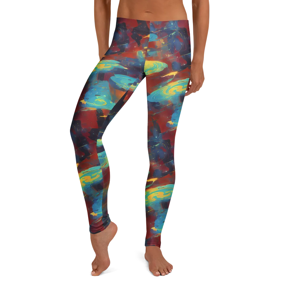 Journey Through Infinity on Leggings — Front