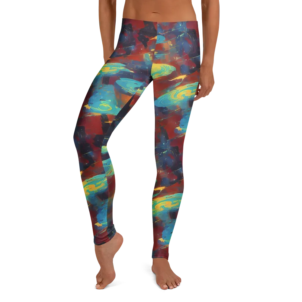 Journey Through Infinity on Leggings — Front