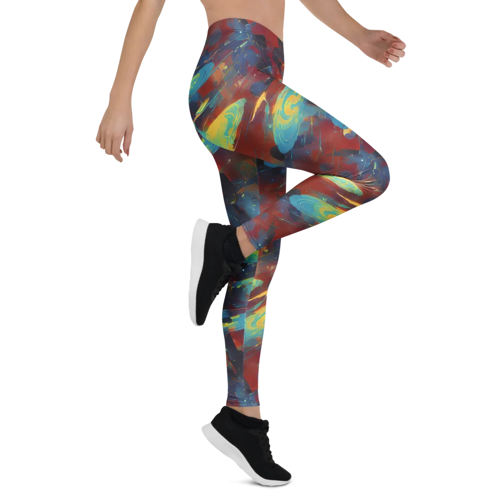 Journey Through Infinity on Leggings — Right