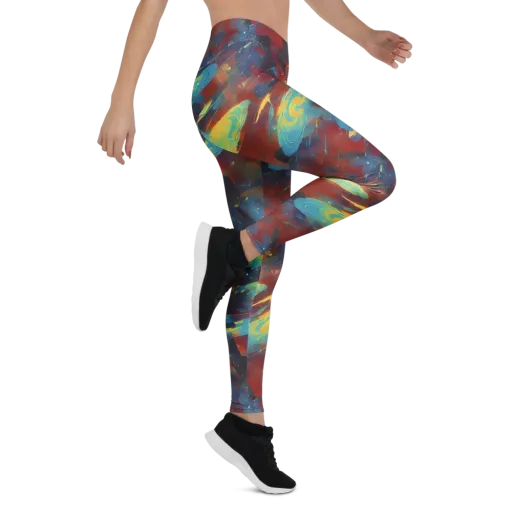 Journey Through Infinity on a Leggings