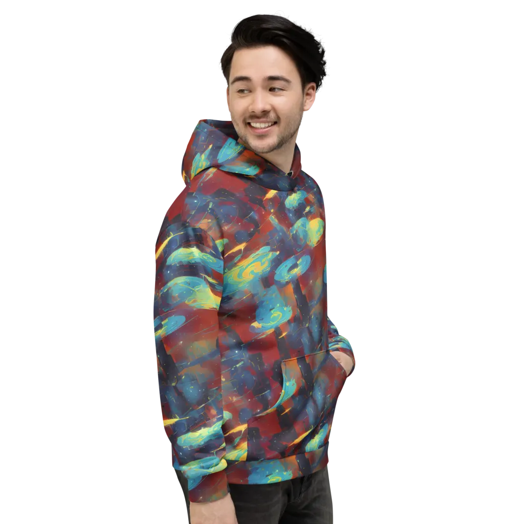 Journey Through Infinity on Hoodie — Right