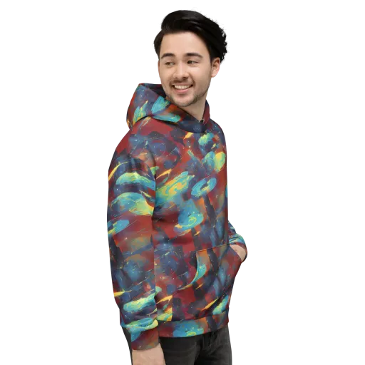 Journey Through Infinity on a Hoodie
