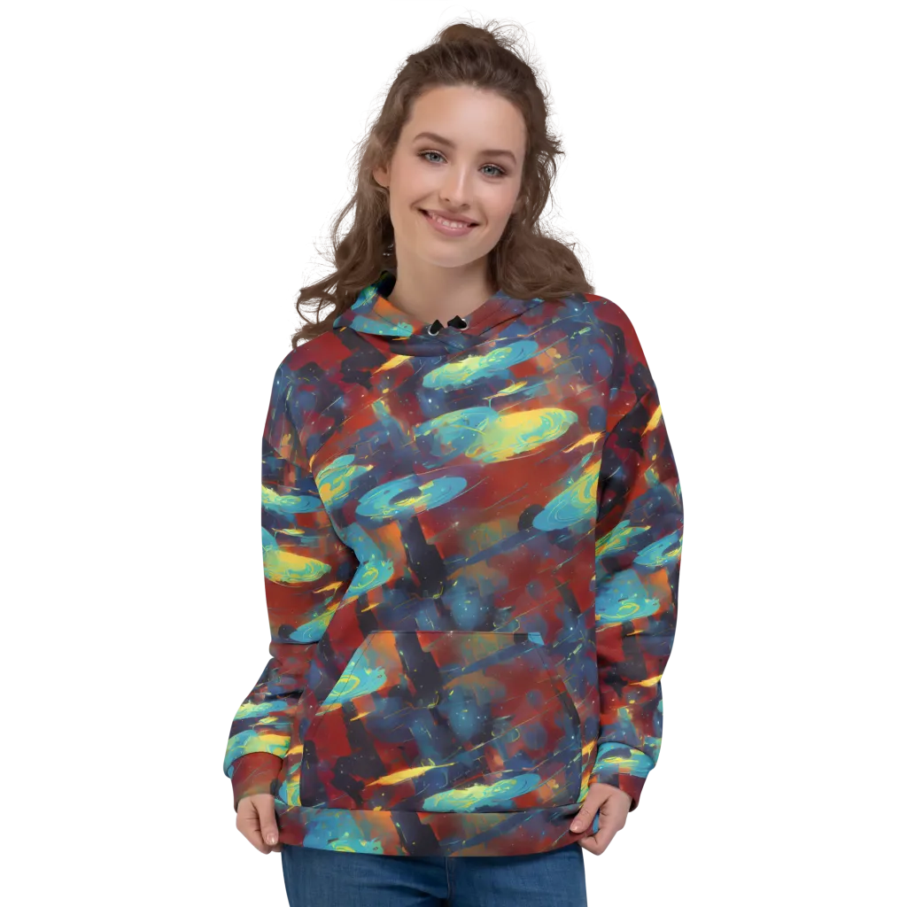 Journey Through Infinity on Hoodie — Front