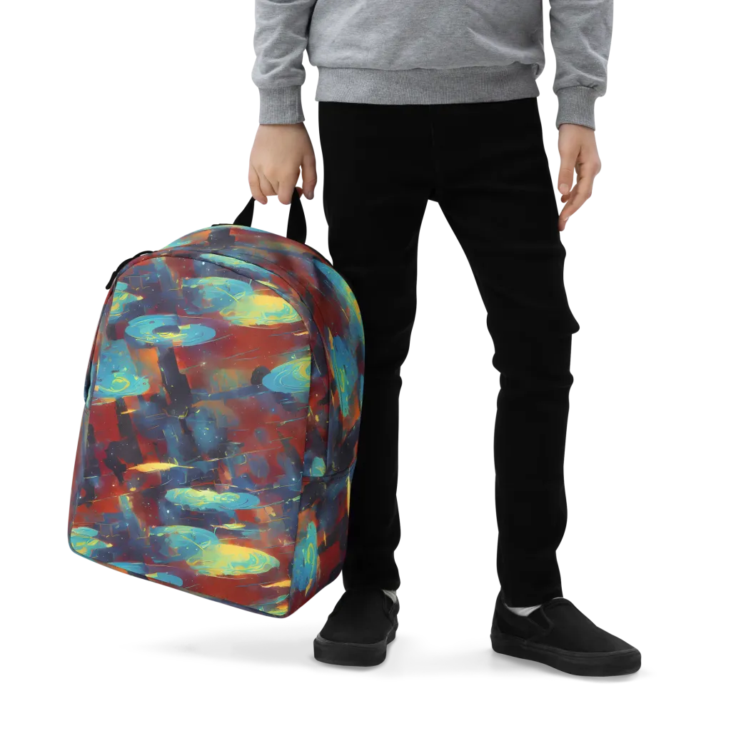 Journey Through Infinity on Minimalist Backpack — Zoomed-in